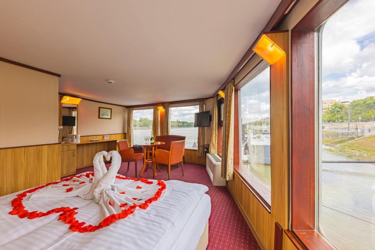 Fortuna Boat Hotel Budapeszt Zewnętrze zdjęcie