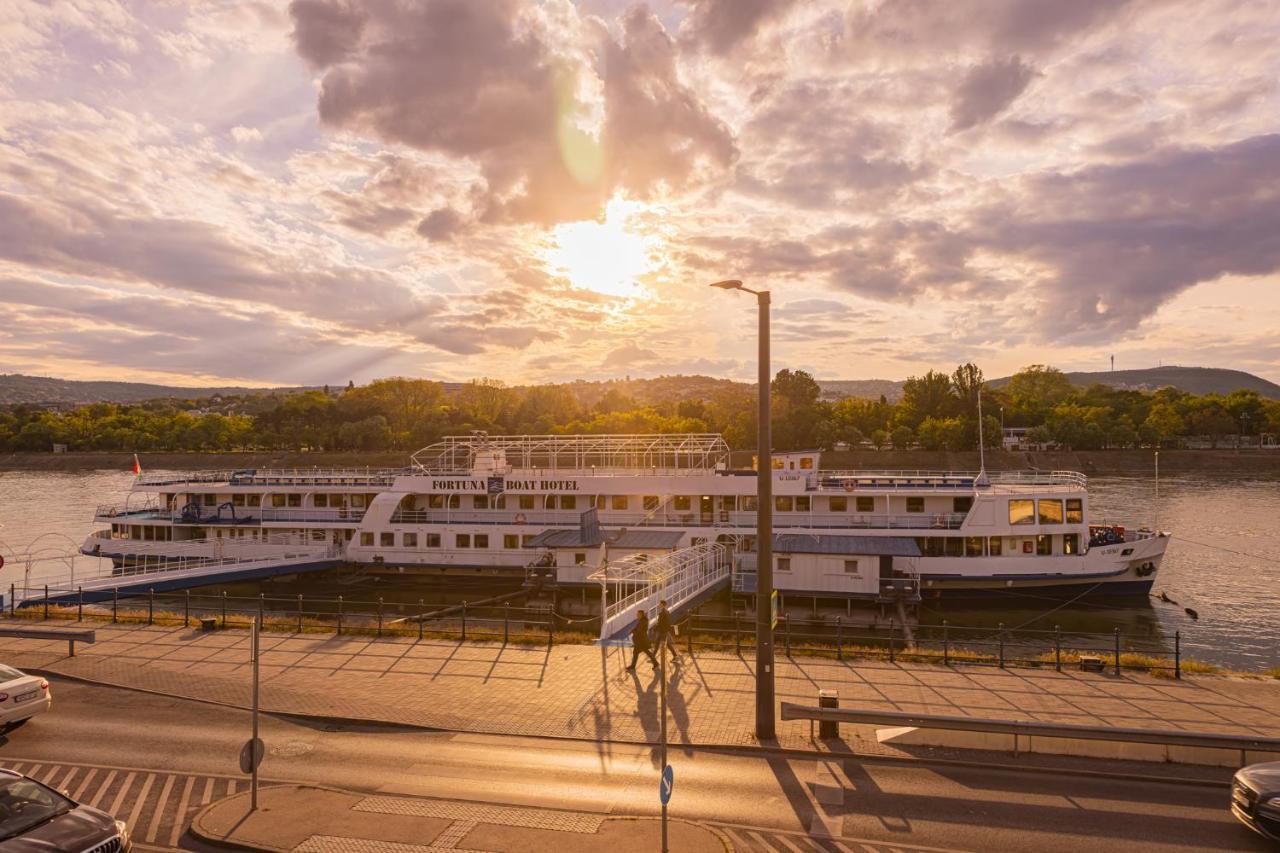 Fortuna Boat Hotel Budapeszt Zewnętrze zdjęcie