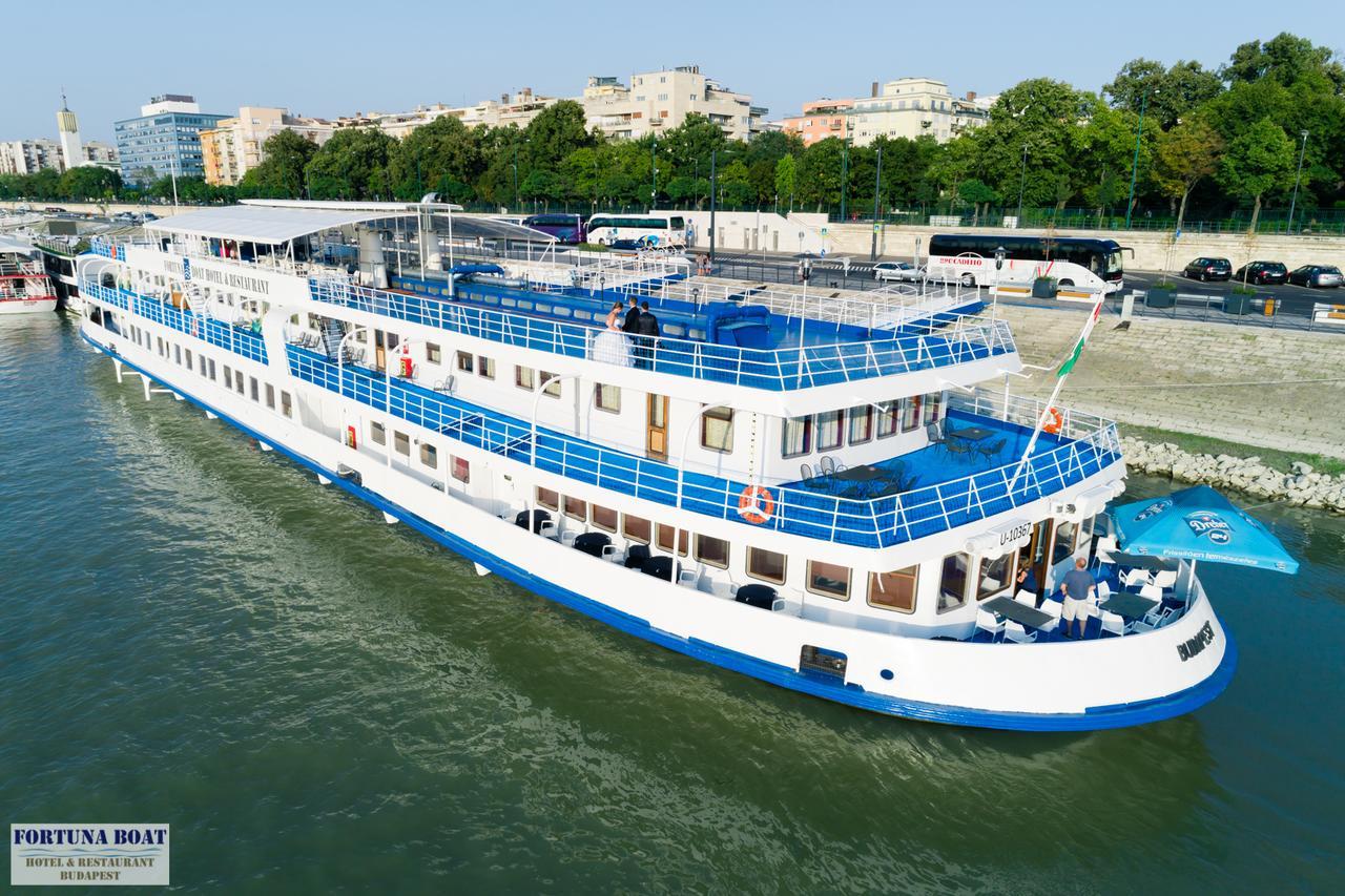 Fortuna Boat Hotel Budapeszt Zewnętrze zdjęcie